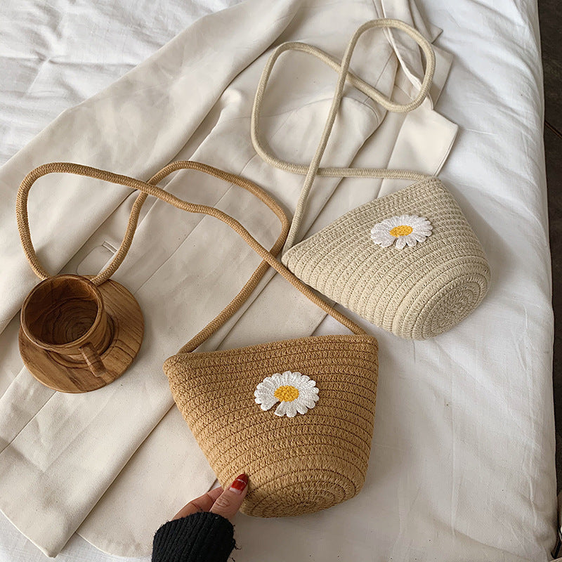 women shoulder messenger bucket bag mini ins