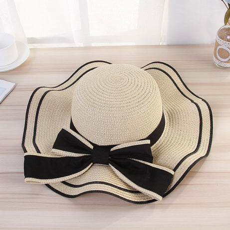 Women Straw  Sunshade Panama Hats