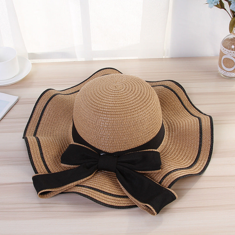 Women Straw  Sunshade Panama Hats