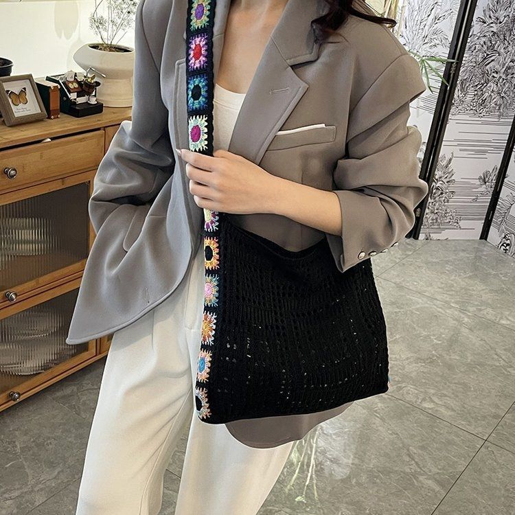 Knitted Bag Large Capacity Women