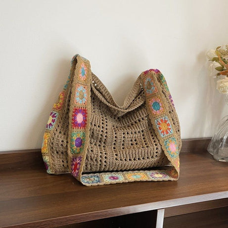 Knitted Bag Large Capacity Women