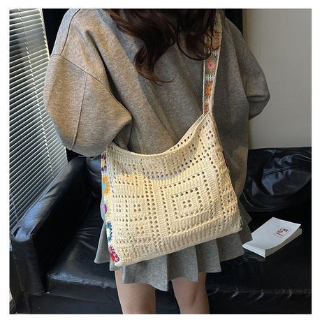 Knitted Bag Large Capacity Women